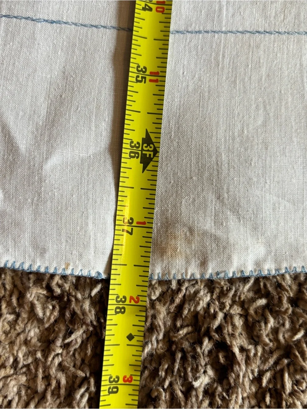 Embroidered White/Off-White Linen Tablecloth with Napkins